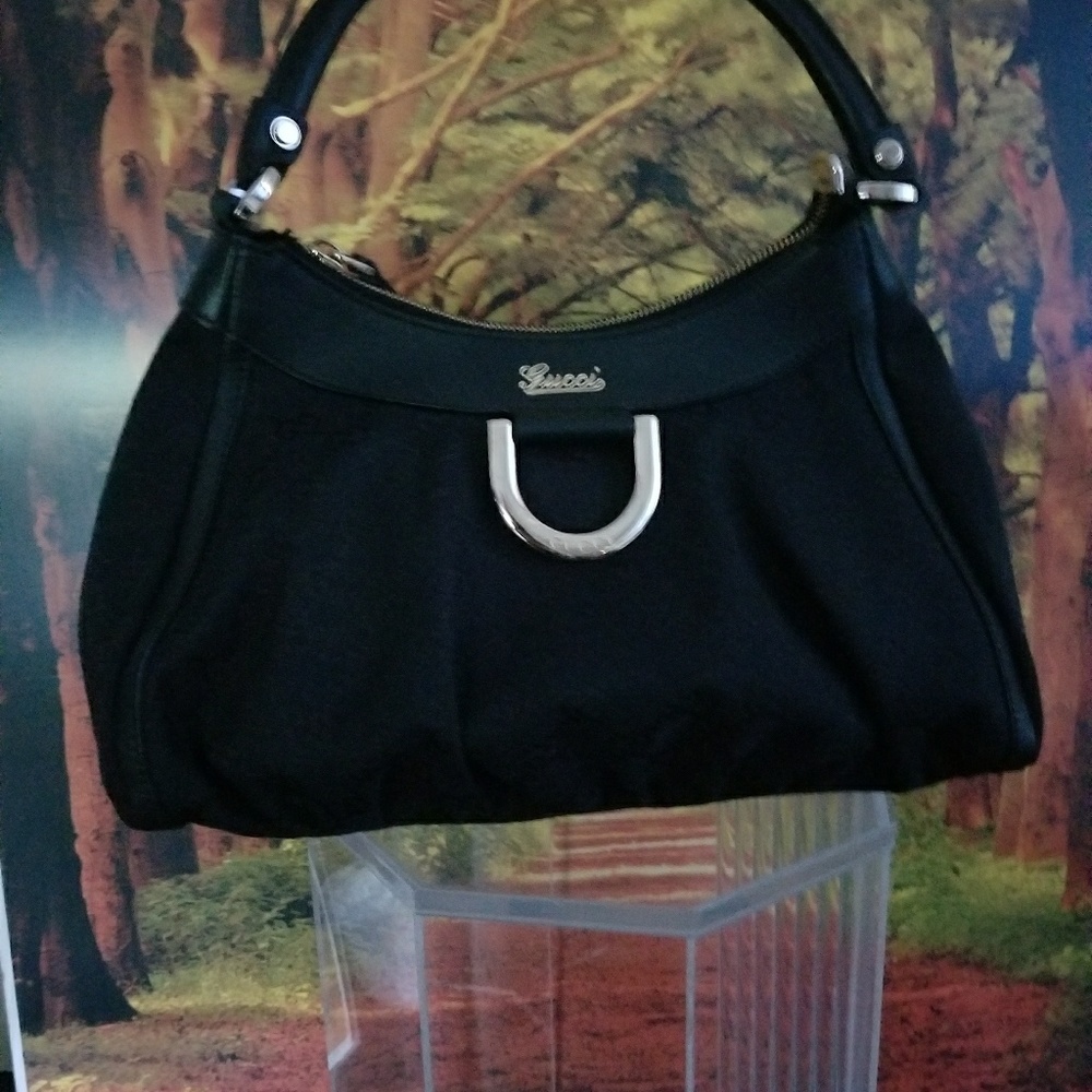 Authentic Gucci Elegant Evening Monogram Canvas Ho - image 1